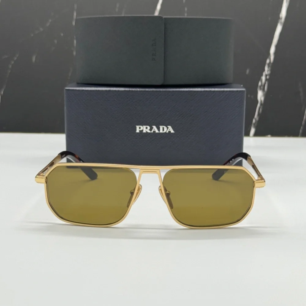 NEW SPR A53 1BK01T PRADA PRA53S 1BK01T UNISEX SUNGLASSES PR A53S 1BK01T SQUARE